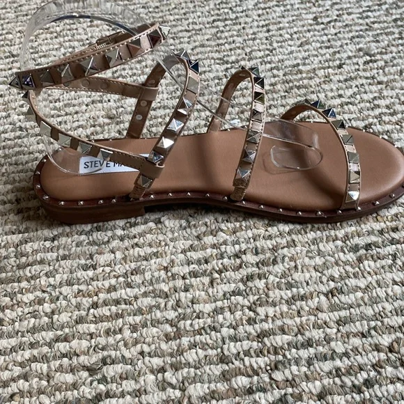 Steve Madden Travel tan sandals women’s size 8 - Picture 6 of 10